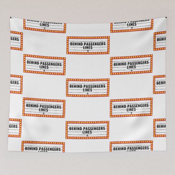 Item preview, Behind Passengers Lines designed and sold by jetmike.