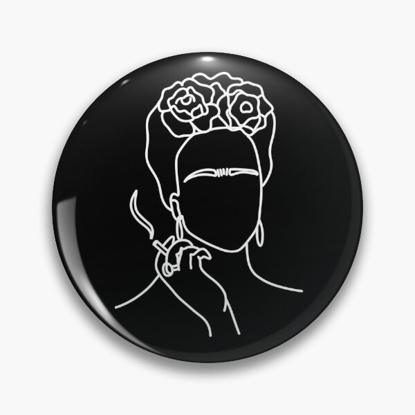 Item preview, Frida kahlo smoking cigarette designed and sold by One Line Aesthetics ♡.