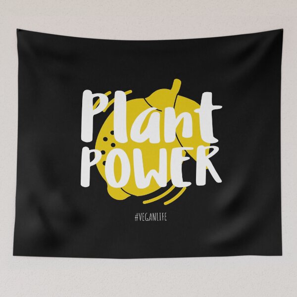 Item preview, Plant Power Lemon #VEGANLIFE designed and sold by jacks-tees.