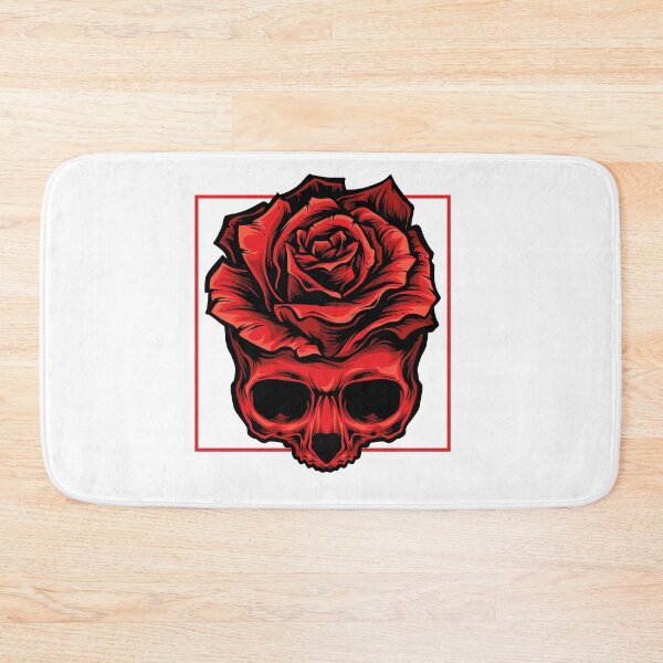 Item preview, Roses Skull Art designed and sold by JTS STORE.