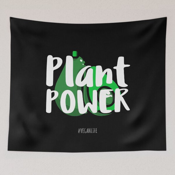 Item preview, Plant Power Avocado #VEGANLIFE designed and sold by jacks-tees.