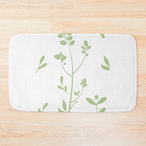 Item preview, Branch Leaf Green Pattern designed and sold by H2BStore.