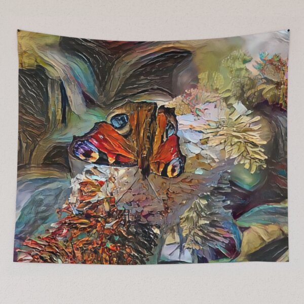 Item preview, Painted butterfly designed and sold by StudioCorvid.