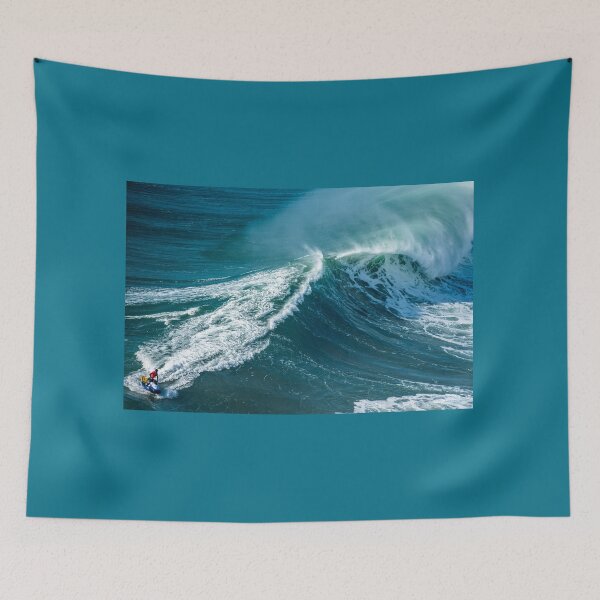 Item preview, Aqua blue wave designed and sold by Lupappdesigns.