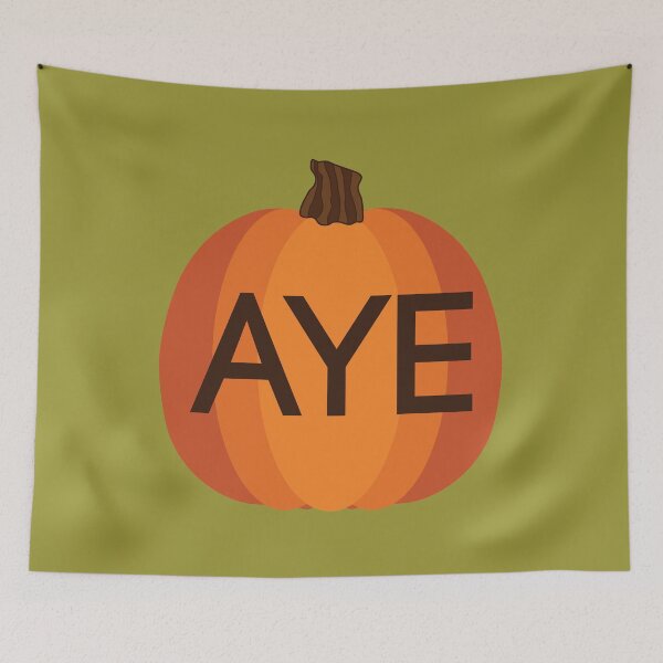 Item preview, PRO SCOTTISH INDEPENDENCE AYE HALLOWEEN PUMPKIN designed and sold by MacPean.
