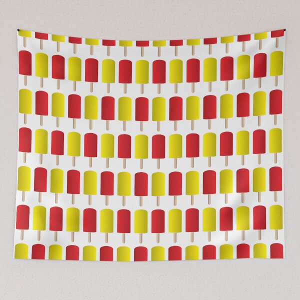 Artikelvorschau, Eis Lollies Pattern - Rot und Gelb entworfen und verkauft von two34.