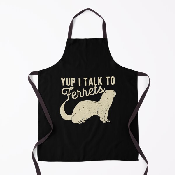 Item preview, I Talk To Ferrets Funny Ferret designed and sold by artworkbyrihen.