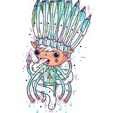 Artwork thumbnail, Indian pixie chief by Randyotter