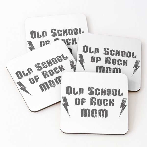 Item preview, Old School of Rock Mom in Black designed and sold by RamiBeans.