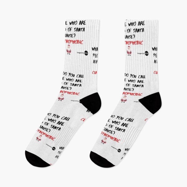 Item preview, Funny Santa Clause Claustrophobic Christmas Joke Design designed and sold by NGAGE "LIVE LIFE".