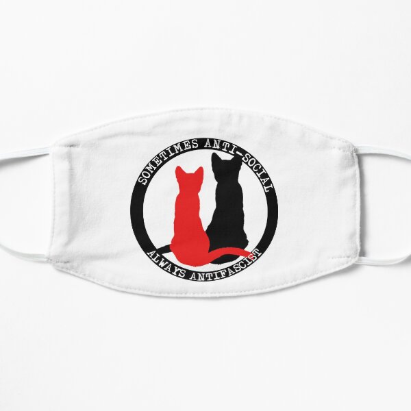 Gatos de Antifa Mascarilla