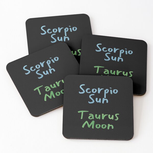 Item preview, Scorpio Sun Taurus Moon Text designed and sold by leomooncreates.