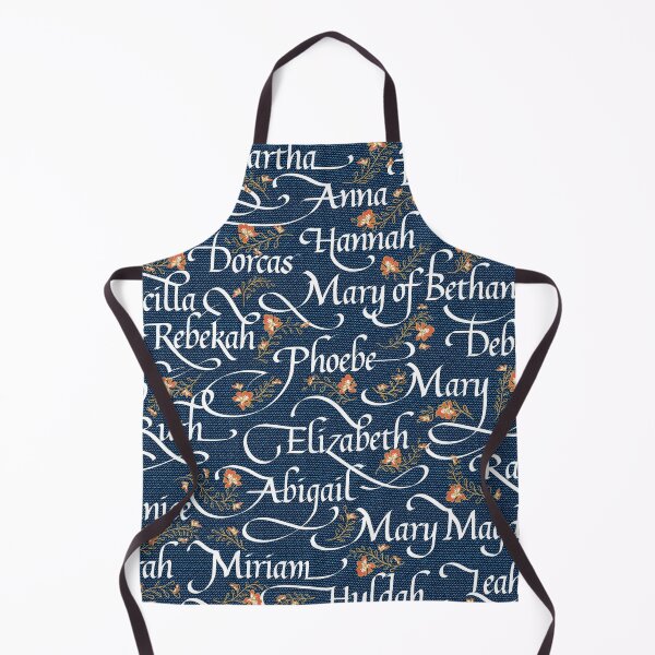Item preview, Calligraphy | Godly Women of the Bible | Denim designed and sold by L Diane Johnson.