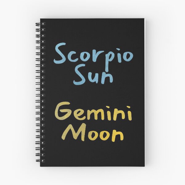 Item preview, Scorpio Sun Gemini Moon Text designed and sold by leomooncreates.