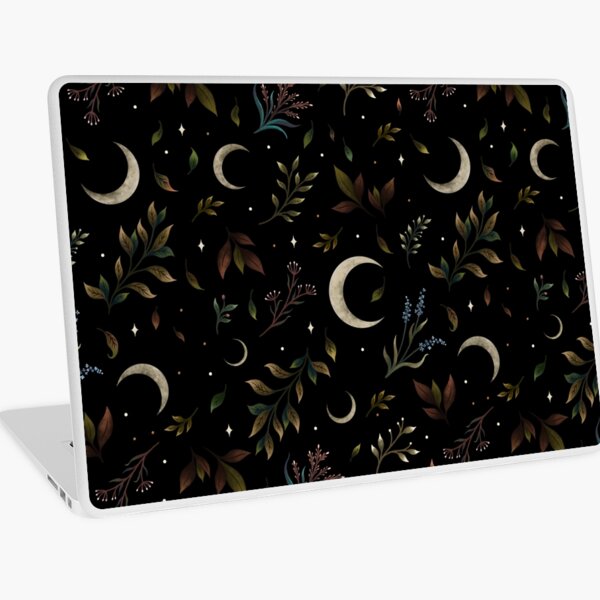 Crescent Moon Garden Laptop Skin