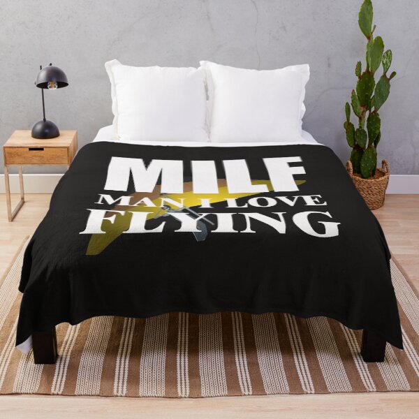 Item preview, MILF MAN I LOVE FLYING Hand Glider DESIGN designed and sold by YueHeng Creates ⭐⭐⭐⭐⭐.