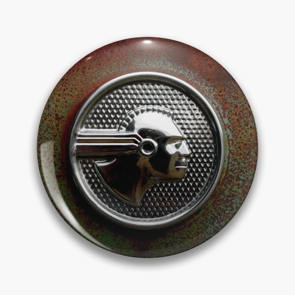 Item preview, Abandoned 1952 Pontiac Chieftain Emblem designed and sold by mal-photography.