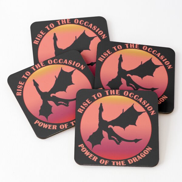 Item preview, Flying Dragon Silhouette Orange designed and sold by Coder-T.