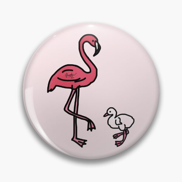Item preview, Flamingo Family Doodle designed and sold by tdoodles.