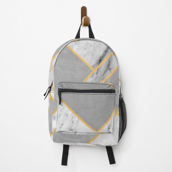 Item preview, Marble Gold Grey Geometric designed and sold by MA DESIGNS.