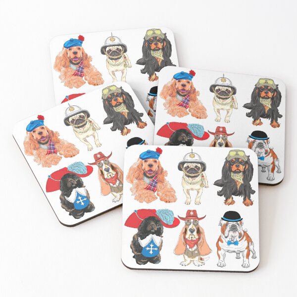 Item preview, Six almost human dogs designed and sold by Theteetokstore.