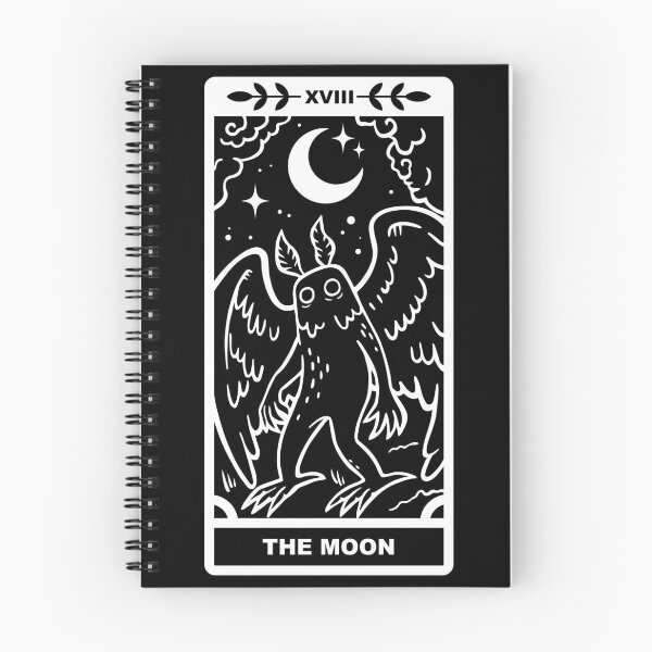 Item preview, Mothman x Moon - White Lines designed and sold by CryptidCoven.