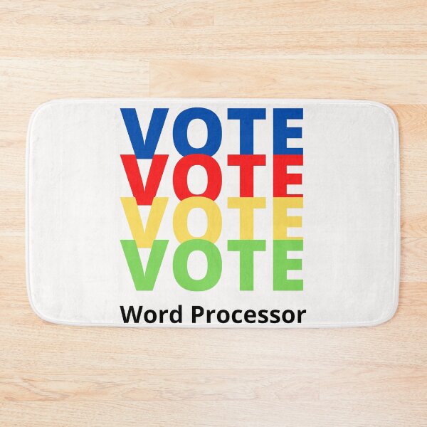 Item preview, Vote Word Processor designed and sold by majeed10.