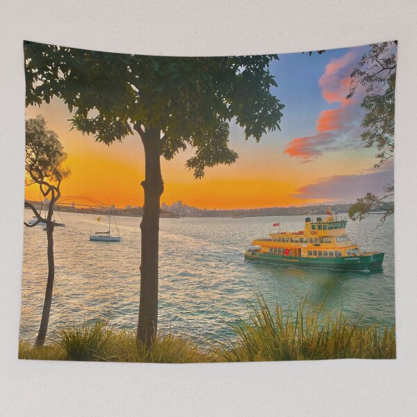 Item preview, Ferry Between the Trees designed and sold by ShotsOfLove.