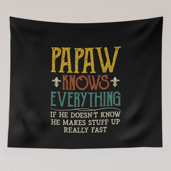 Item preview, Papaw Knows Everything If He Doesn't Know designed and sold by sesa10.