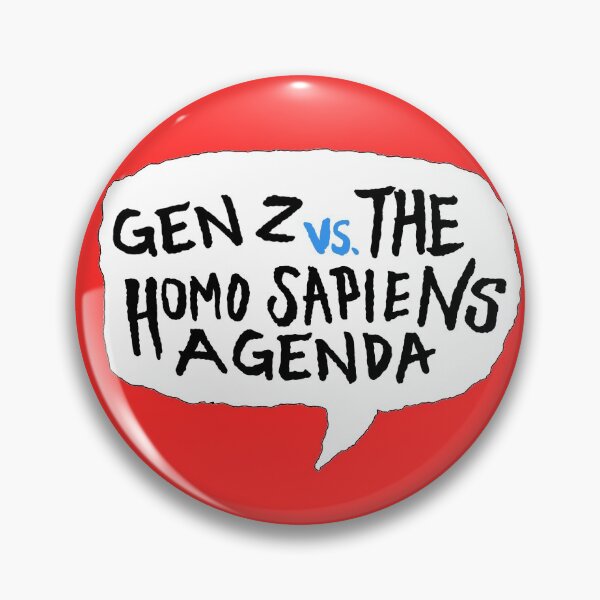 Item preview, Gen Z vs The Homo Sapiens Agenda designed and sold by ropedrazac.