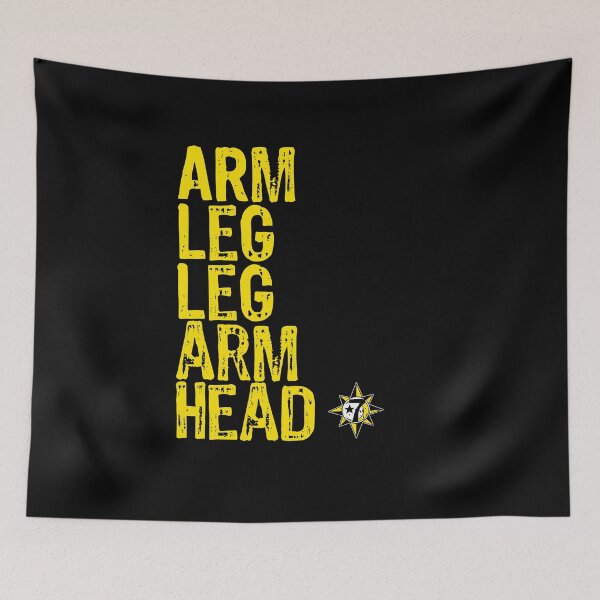 Item preview, Arm Leg Leg Arm Head Allah 7 Logo Crescent Star 5 Percent designed and sold by TheViralMachine.