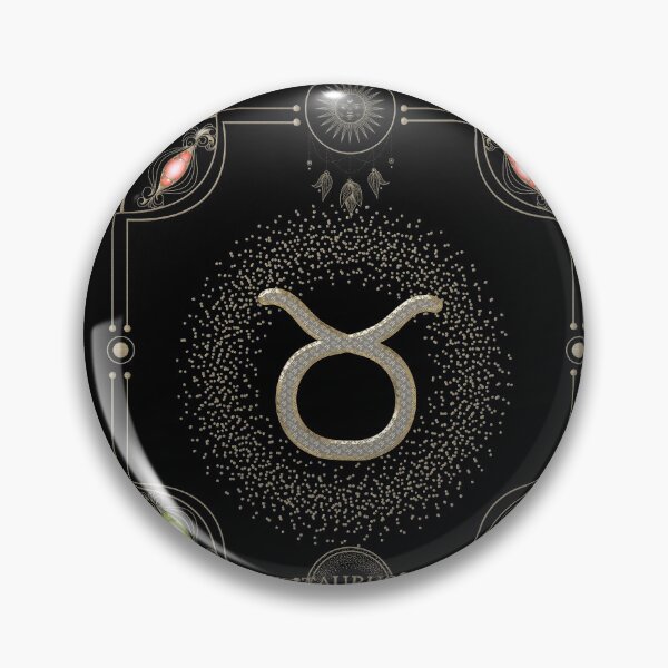 Item preview, Golden zodiac taurus sign designed and sold by nicky2342.
