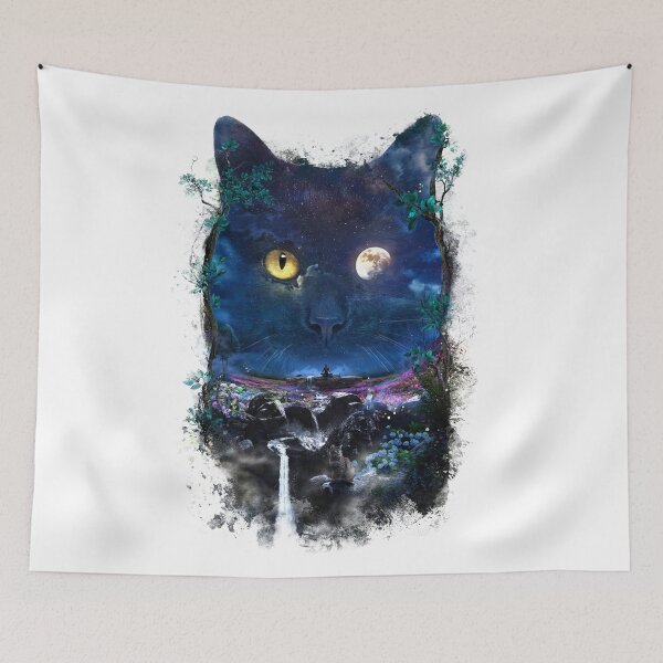 Item preview, Night Cat designed and sold by barrettbiggers.