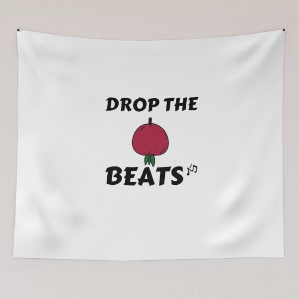 Item preview,  Drop the beats ,beetroot food pun. designed and sold by Sharon111.