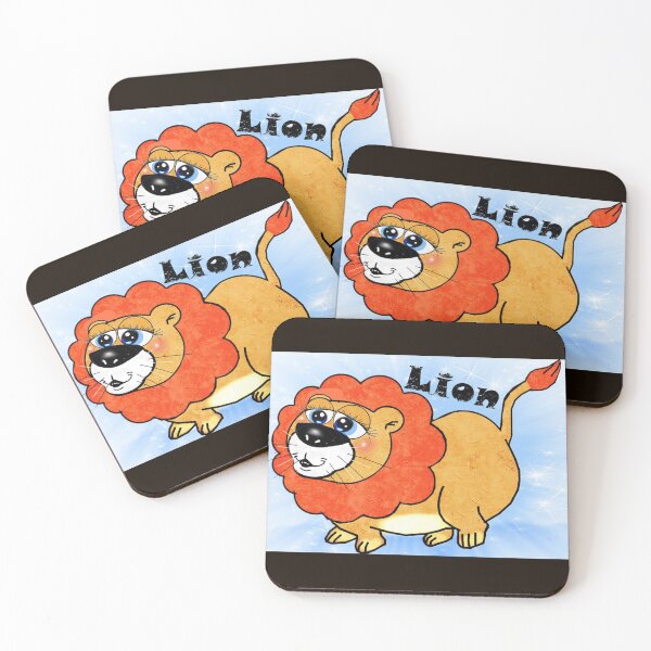 Item preview, Animal -  Fat Lion  designed and sold by Shirley cute art .