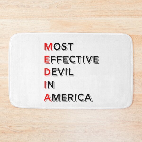 Item preview, media most effective devil in america designed and sold by RUCZENO.