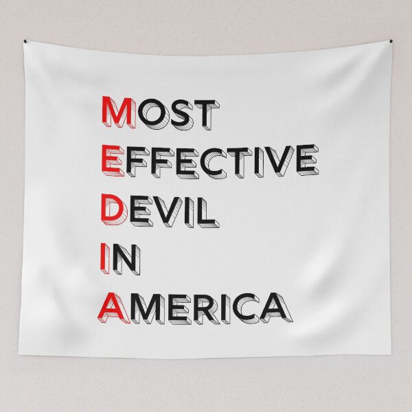 Item preview, media most effective devil in america designed and sold by RUCZENO.