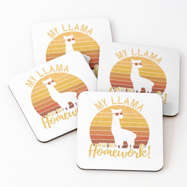 Item preview, My Llama ate my Homework designed and sold by lpsubcult.