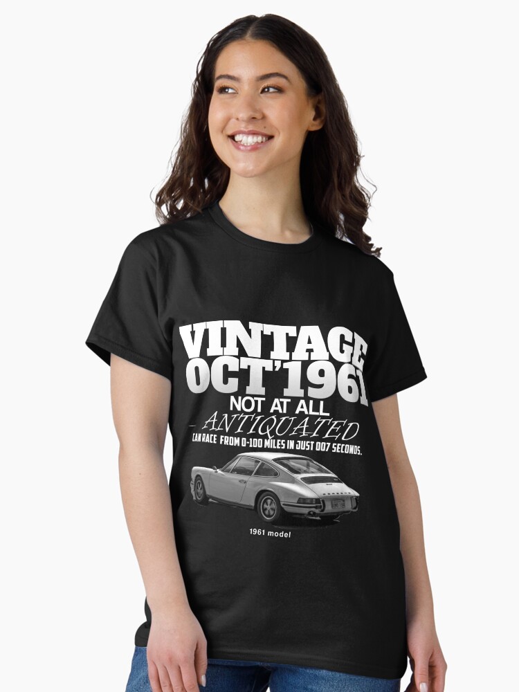 Thumbnail 2 of 7, Classic T-Shirt, Vintage-October-1961. designed and sold by ravitiku.