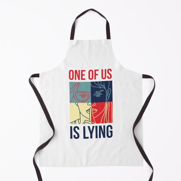 Item preview, One Of Us Is Lying  designed and sold by kurokameart.