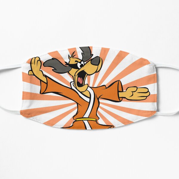 Hong Kong Phooey Vintage. Shirt, sticker, mask, mug, ... Flat Mask