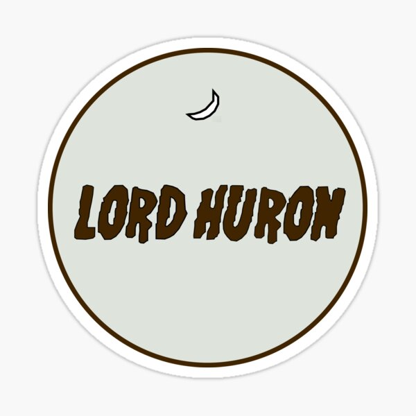 Lord Huron lonesome dreams moon muted  Sticker