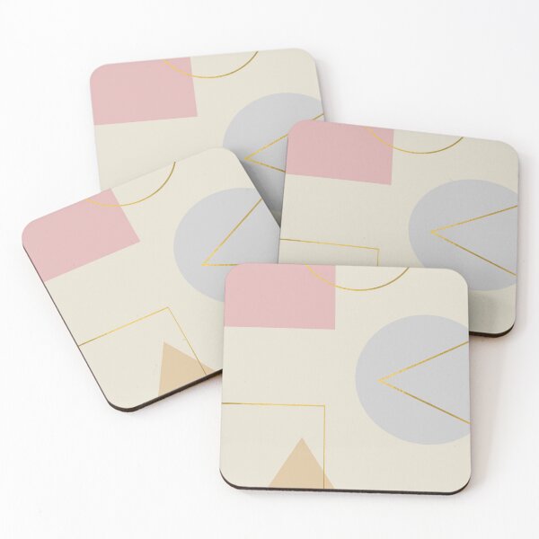 Item preview, Shapes with Gold Accents designed and sold by ArtsyStopShop.