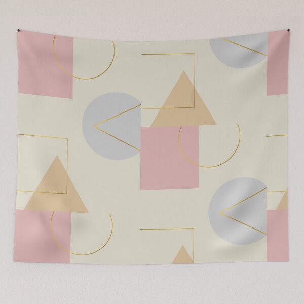 Item preview, Shapes with Gold Accents designed and sold by ArtsyStopShop.