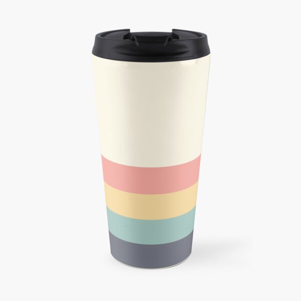 Retro stripe Travel Mug