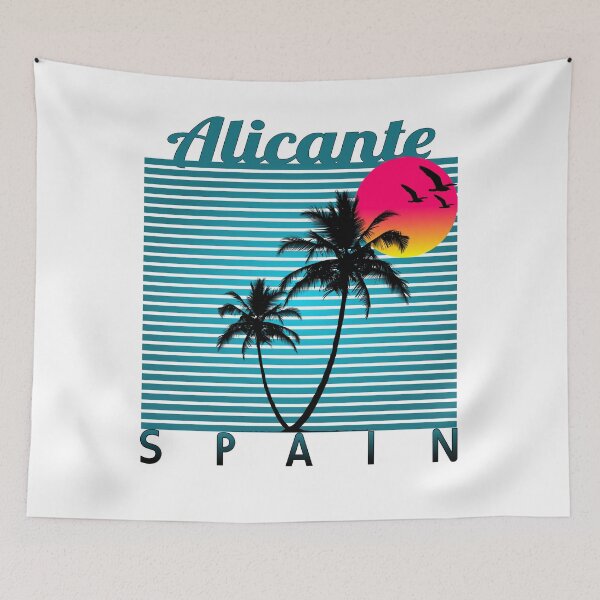 Item preview, Alicante Spain Summer Beach Sun Vacations Souvenir tshirt designed and sold by Alvamd.