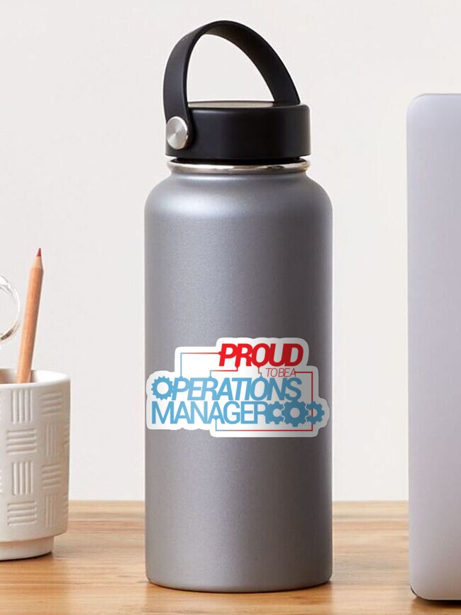 Thumbnail 1 of 3, Sticker, proud to be a operations manager designed and sold by Jill-Zone.