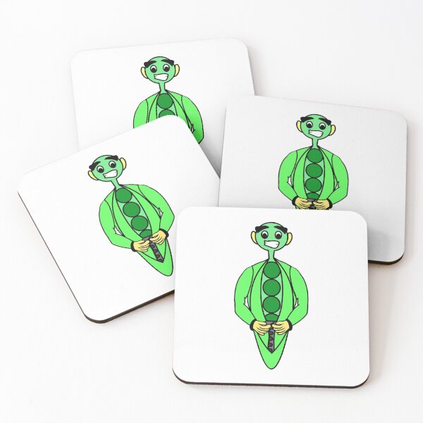 Item preview, Funny Pea Cartoon Illustration designed and sold by vineeth.