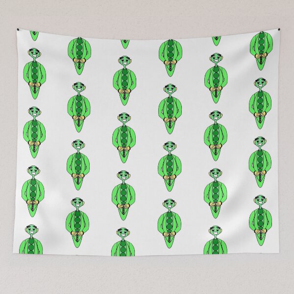 Item preview, Funny Pea Cartoon Illustration designed and sold by vineeth.