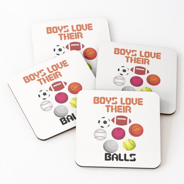 Item preview, Boys Love Their Balls  designed and sold by Trendi61.